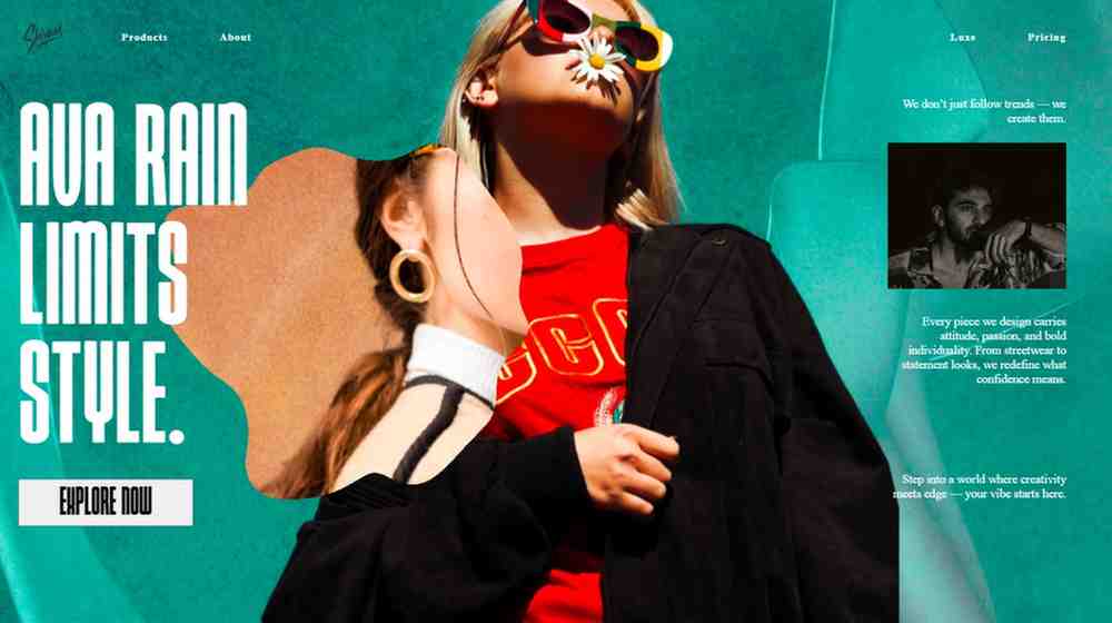 SEREN Studio landing page preview